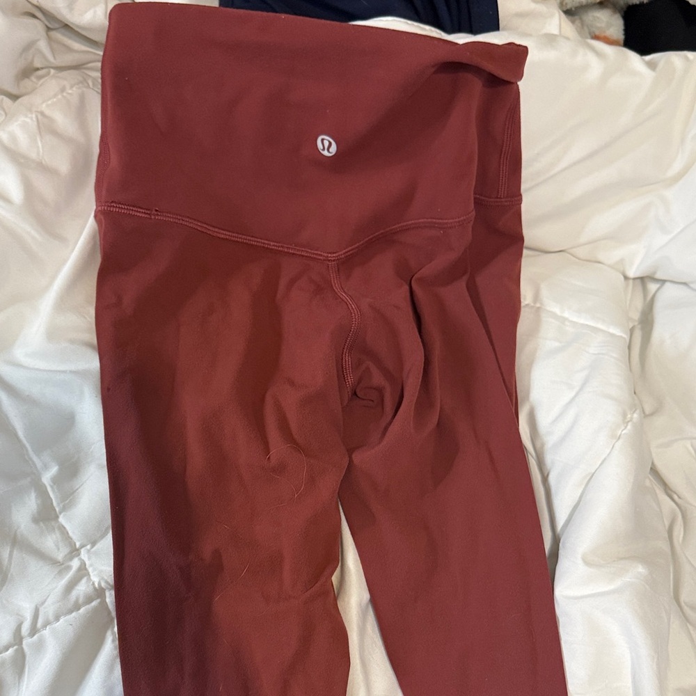 lululemon athletica Red Leggings - Picture 3 of 4